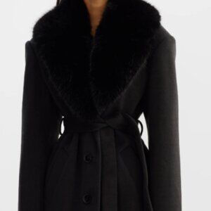 NWT - LAMARQUE Women's Tillie Coat Size SM